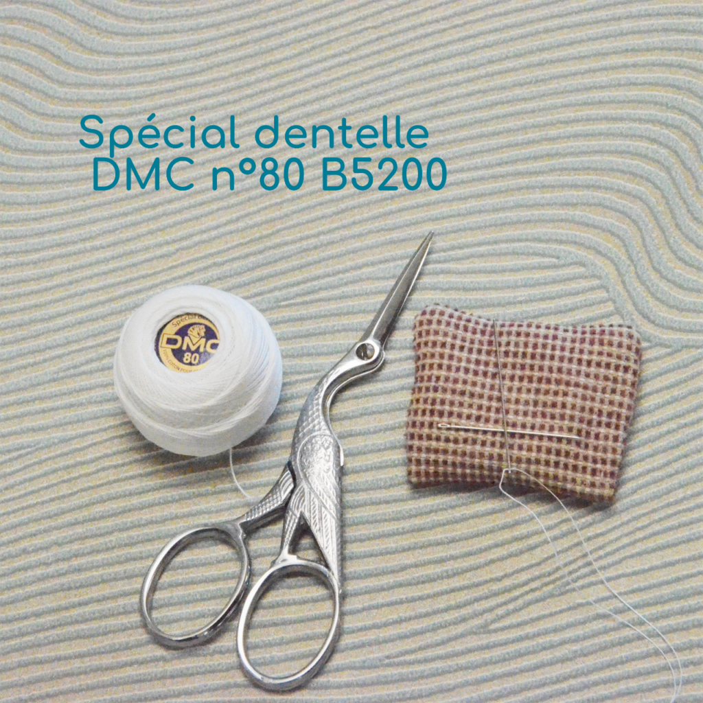 Fil DMC spécial dentelle 80