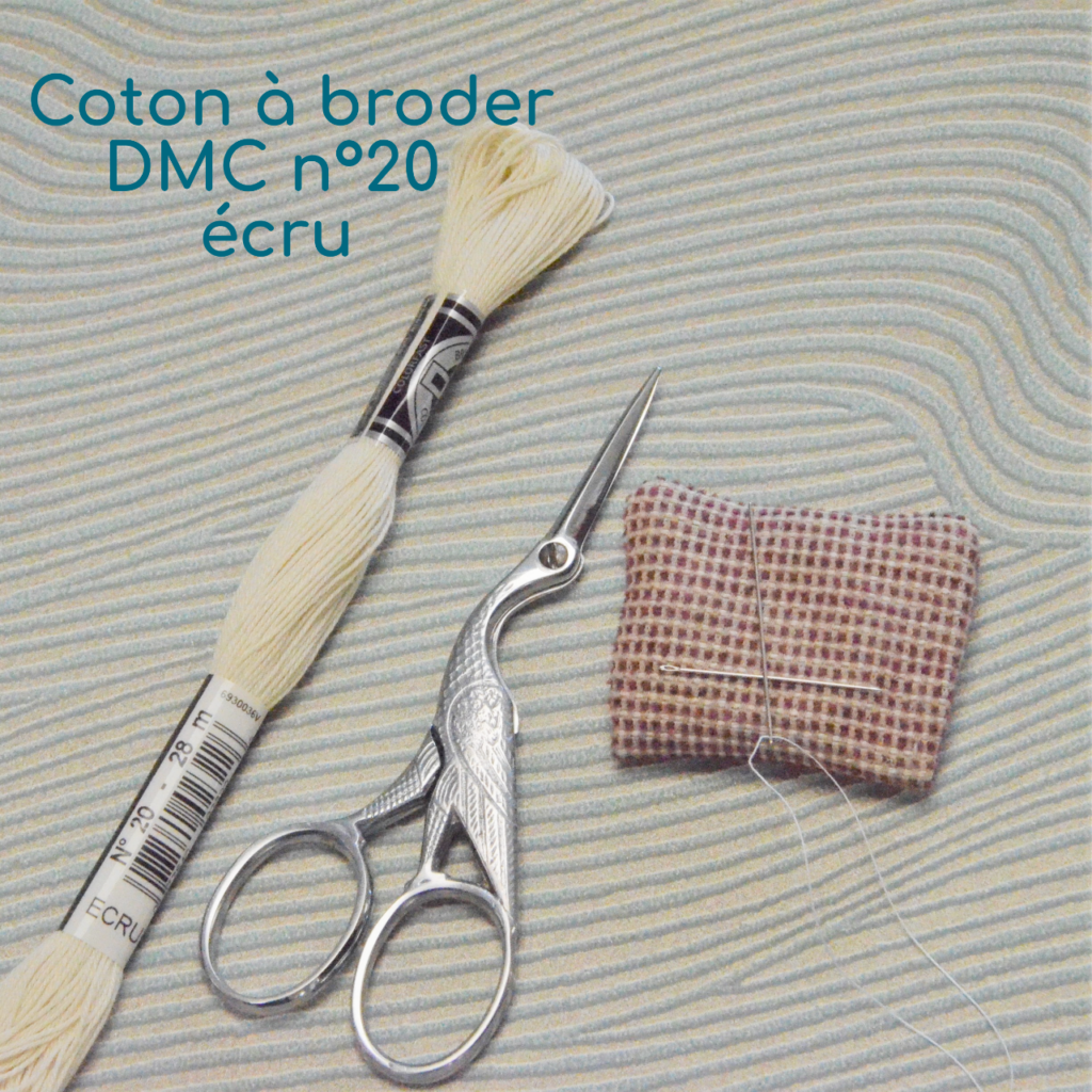 Fil DMC coton à broder N°20