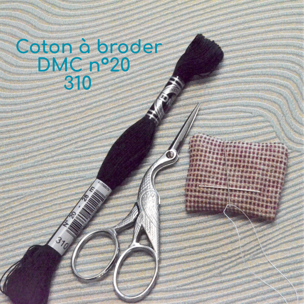 Fil DMC coton à broder N°20