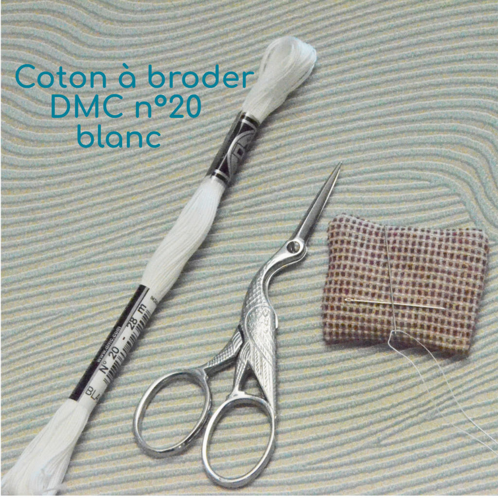 Fil DMC coton à broder N°20