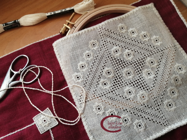 Set de broderie "Fleur de Lin" et son range-aiguilles – Image 6