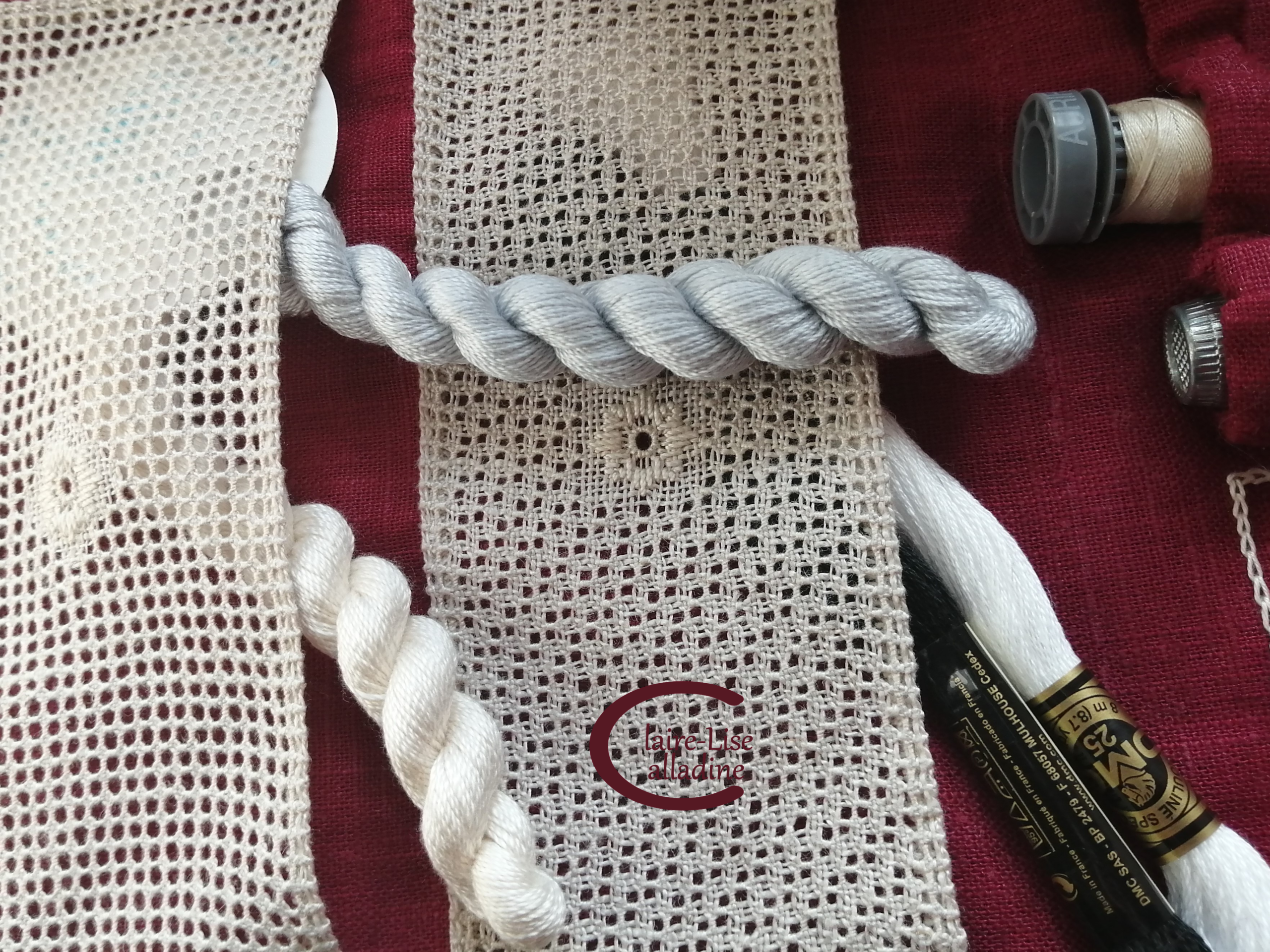 Set de broderie "Fleur de Lin" et son range-aiguilles – Image 8