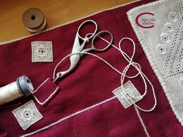 Set de broderie "Fleur de Lin" et son range-aiguilles – Image 5